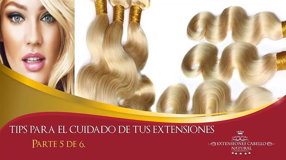 Cuidados de las Extensiones paso 2