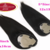 Parcial Closure silk top en Liso - Imagen 5